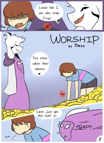 [Dezz] Worship (Undertale) manga cover