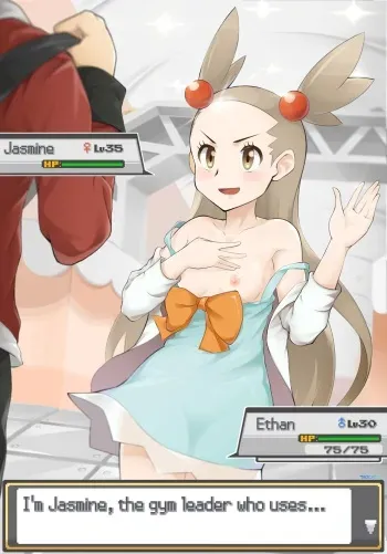 PokeTrai Battle!! Ethan vs Jasmine manga cover