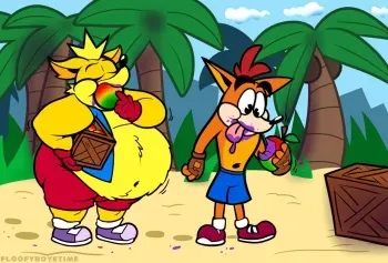 [Floofyboyetime] Wumpa Adventure + Snack Run manga cover