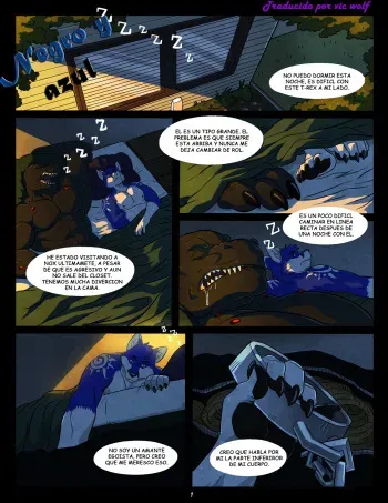 Black and Blue (1 and 2) (Spanish) manga cover