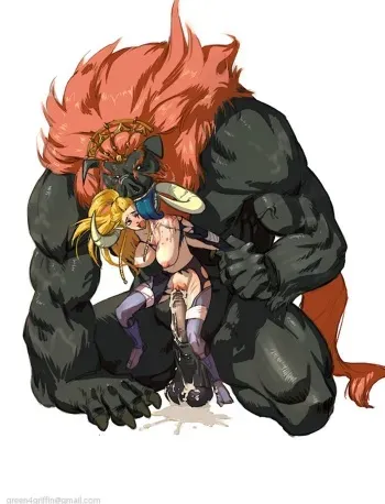 Art by Greengriffin [monsters rape, color] manga cover