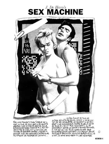 [Josep de Haro] Sex Machine [French] manga cover