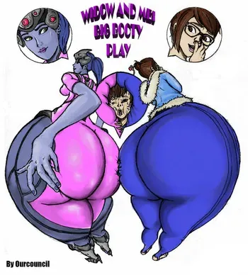 [Ourcouncil] Widow And Mei’s Big Booty Play manga cover
