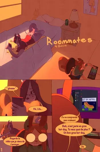 [ombwie] Roommates [French] (+Extras) manga cover