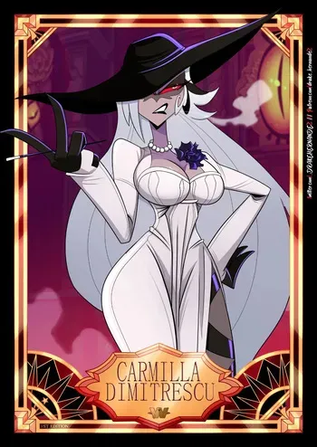 Gallery of Carmilla Carmine (Hazbin Hotel) manga cover