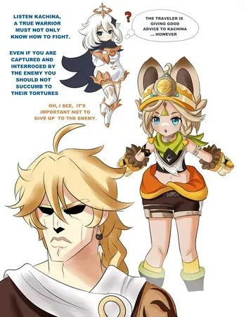 [O-neon] Kachina Training (Genshin Impact) manga cover