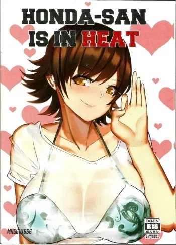 HONDA-SAN IS IN HEAT manga cover