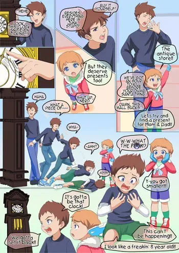 [sock] A Christmas To Remember manga cover