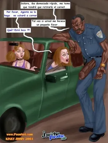 [kinky jimmy] Policia negro follando [Spanish] manga cover