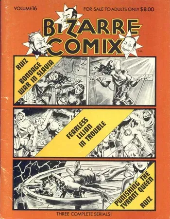 Adolfo Ruiz - Bondage War in Slavia [Bizarre Comix 16.1, EN] manga cover
