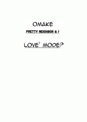 Yotsuba&! - Pretty Neighbor Omake manga cover