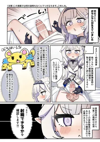 [Zea Lark] Nagachin Karidaka Dekatama Futanari Bishoujo Himari-chan (Blue Archive) manga cover