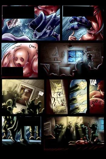 [Debolte, icudhara] Jill and Samantha in 'Taken' - colored manga cover