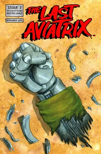 The Last Aviatrix Issue 3 by Buster Cagle manga cover