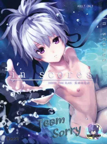 (C84) [Ajisaidenden (Kawakami Rokkaku, Takanashi Rei)] in scores (DARKER THAN BLACK) [Korean] [Team Sorry] manga cover