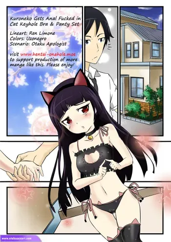 [Ren Limone] Kuroneko Gets Anal Fucked in Cat Keyhole Bra & Panty Set (Ore no Imouto ga Konna ni Kawaii Wake ga Nai) manga cover