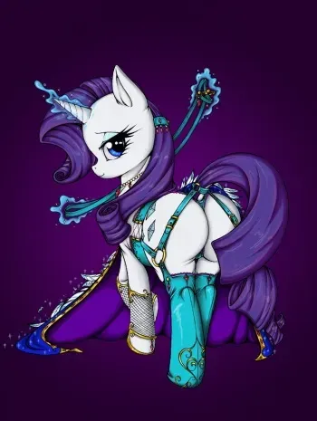 Longinius - My little pony art (colored images) manga cover