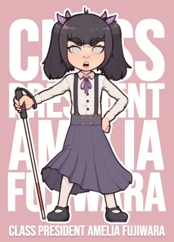 [Plebbles] Class President Amelia Fujiwara manga cover
