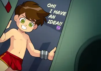 Ben 10 Glory Trap manga cover