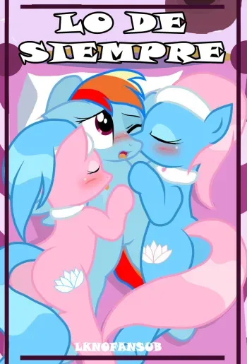 [Pyruvate] The Usual | Lo De Siempre (My Little Pony: Friendship is Magic) [Spanish] [LKNOFansub] manga cover