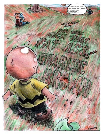 [John E. Skillet (Skillet91)] For Once, Kick That Fat Ass (Football), Charlie Brown (WIP) manga cover