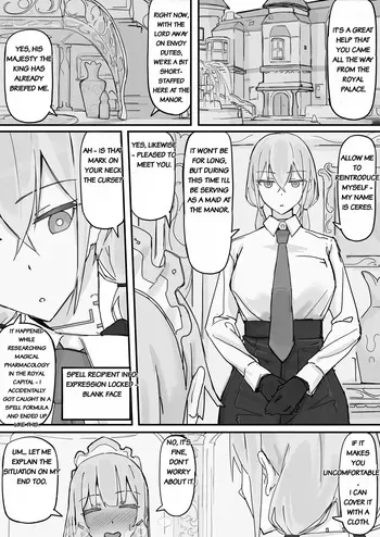 [Shirabe Shiki] Kanjou Seigen Maid (Kari) Full manga cover
