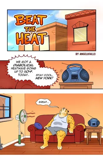 [AngeloFalls] Beat The Heat ☀️ manga cover