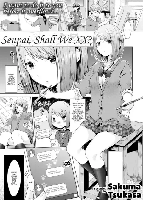 Senpai, Shall We XX? manga cover