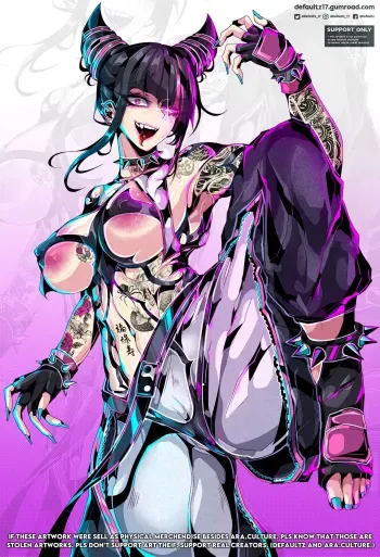 [Defaultz_17] 2023 Juri Street Fighter 6 Gumroad Rewards manga cover