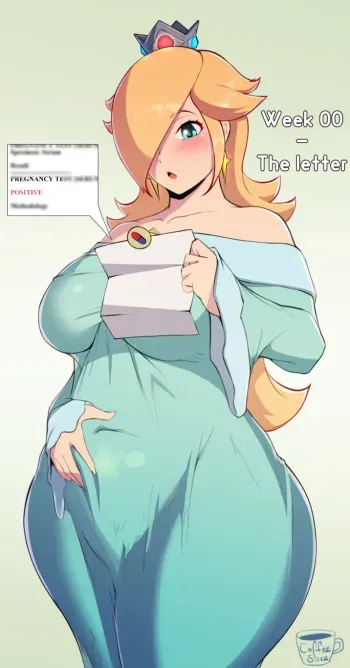 [CoffeeSlice] Rosalina's Galactic Pregnancy (Super Mario Bros.) manga cover