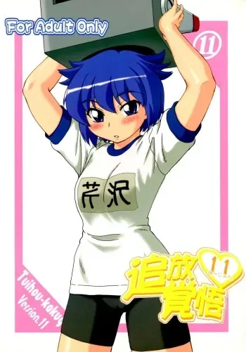 (Danmenzu Comic 1) [Oretachi Misnon Ikka (Misnon the Great)] Tuihou-kakugo Version.11 (Pani Poni) manga cover