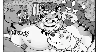 The henchmen want to celebrate the boss manga cover