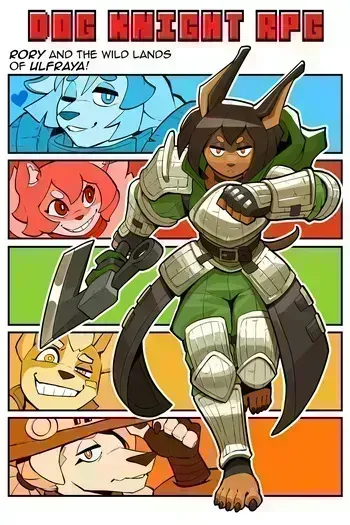 [CeeHaz] Dog Knight RPG manga cover
