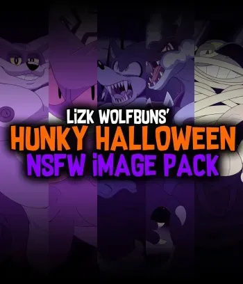 [Wolfbuns] HUNKY HALLOWEEN NSFW IMAGE PACK manga cover