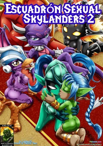 [Palcomix] Escuadrón Sexual Skylanders 2 (Skylanders) (Spanish) [kalock] manga cover