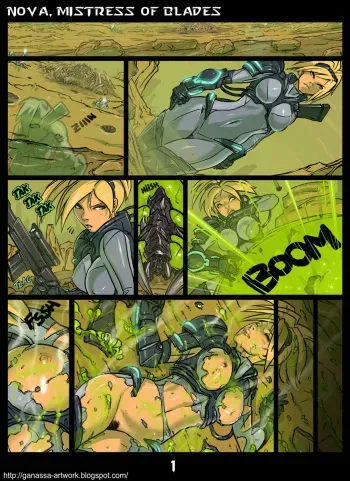 [Ganassa (Alessandro Mazzetti)] Nova, Mistress of Blades (Starcraft) manga cover
