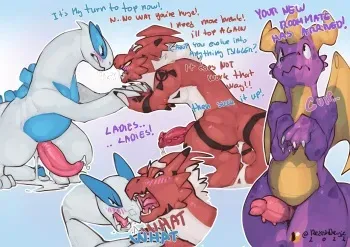 [Redishdragie] Spyro in horny jail manga cover