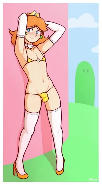 [dross] Boi Daisy (Super Mario Bros) manga cover