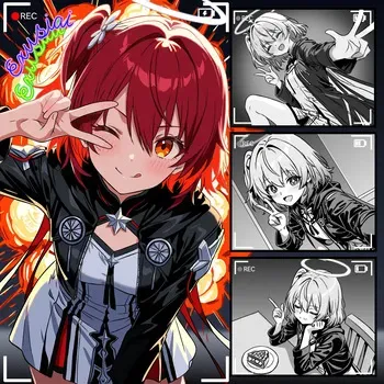 [トキビト] イベントで可愛かったエクシアの爆発カウントシーン存在しない記憶 (アークナイツ) manga cover