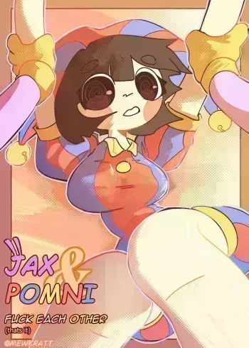 Jax and Pomni Fuck Each Other manga cover