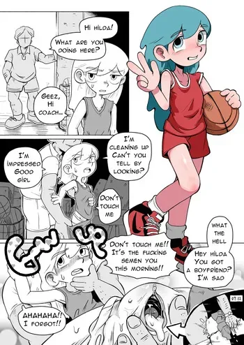 [Sumirechan] Hilda after basketball play (Hilda) [Japanese, English] manga cover