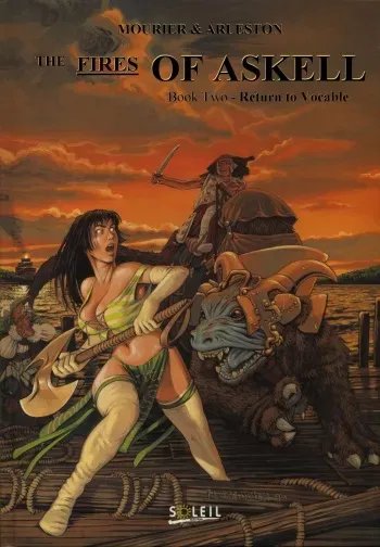 [Arleston, Mourier] The Fires of Askell #2: Return to Vocable [English] {JJ} manga cover