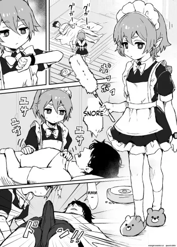 Daily life of an elf maid who loves her master too much - ozi8 manga cover