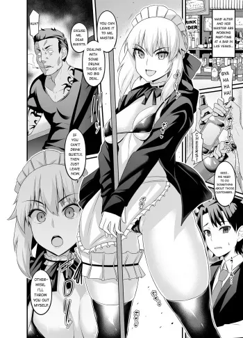 Maid Alter, Bar no Beit-chuu Chinpira to Kenka suru manga cover