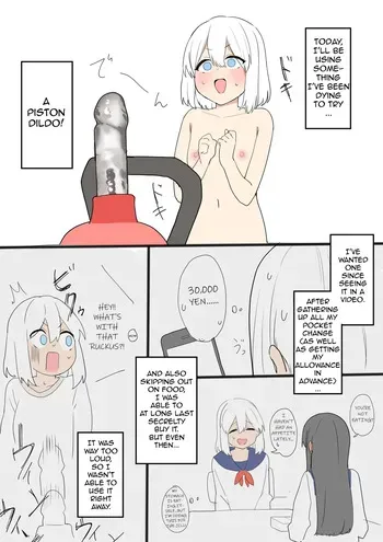 [Lemon Tea] 2023/03/12 [1,000-Yen Plan] Girl Masturbating All Day Long (Sequel) & 500-Yen Plan Differences + Omake [English] manga cover
