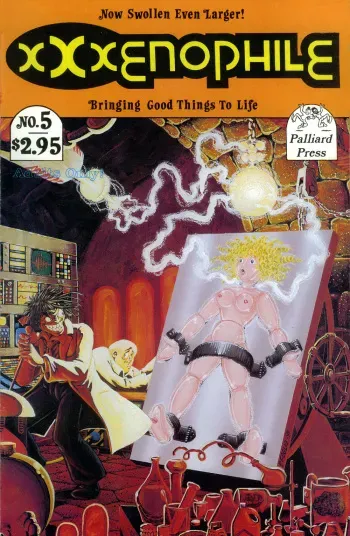 [Phil Foglio] XXXenophile №05 [original run] manga cover