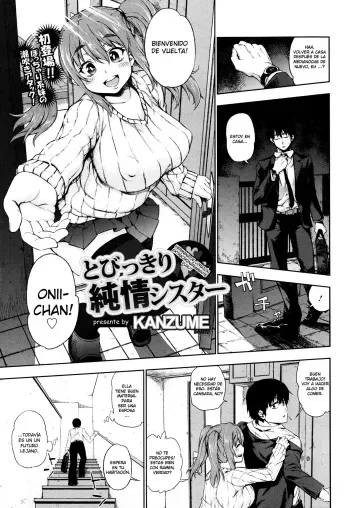 [Kanzume] Tobikkiri Junjou Sister (ANGEL Club 2013-07) [Spanish] [Ghost Clown Fansub] manga cover