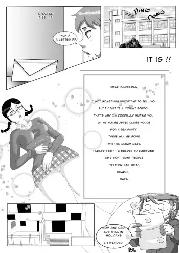 Valentine's day manga cover