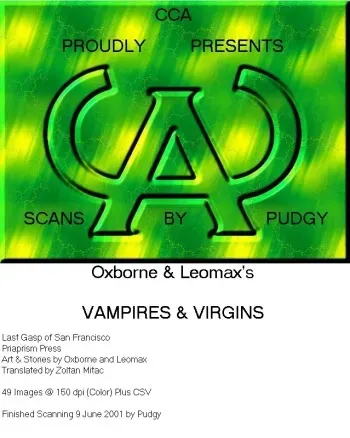 (Oxborne & Leomax) Vampires And Virgins manga cover