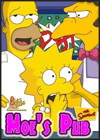 [Comics Toons] Moe's Pub (The Simpsons) manga cover